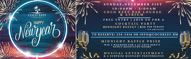 NYE at Coco Reef